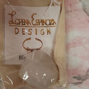 White Quartz Tumble stone  sealed in package not touched